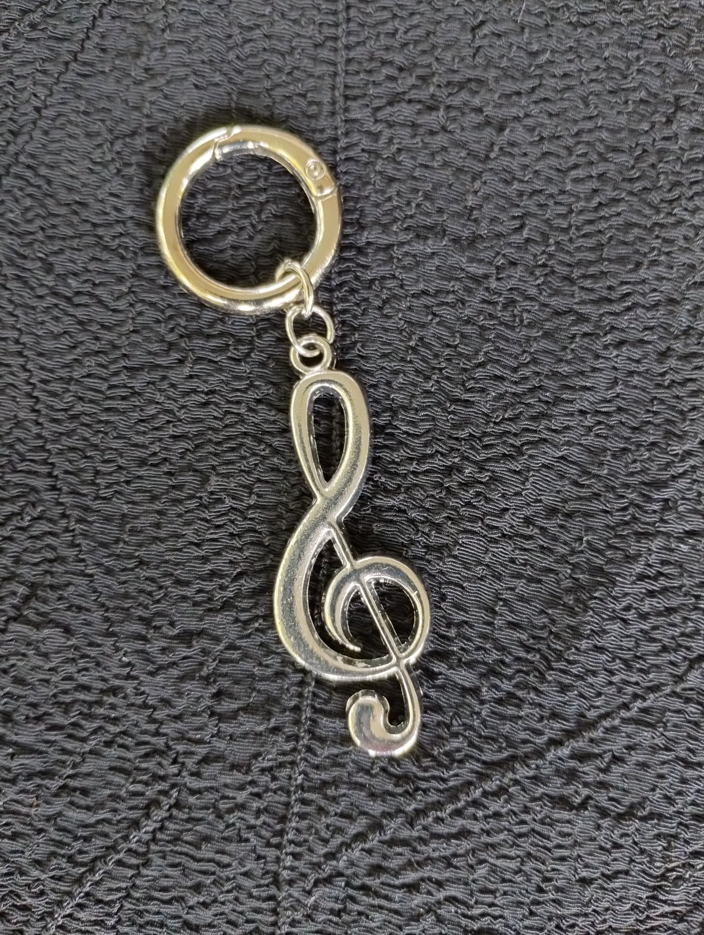 Treble Clef Sign Zipper Clip