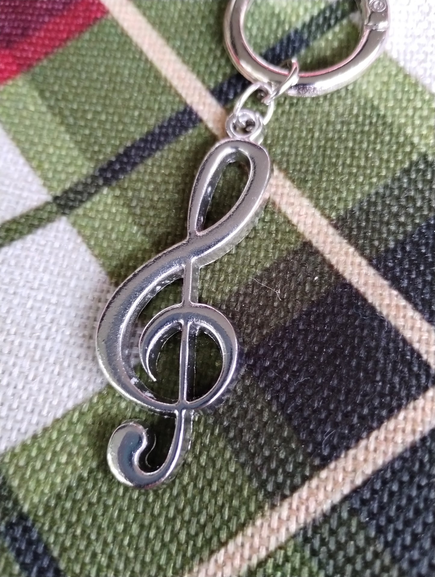 Treble Clef Sign Zipper Clip
