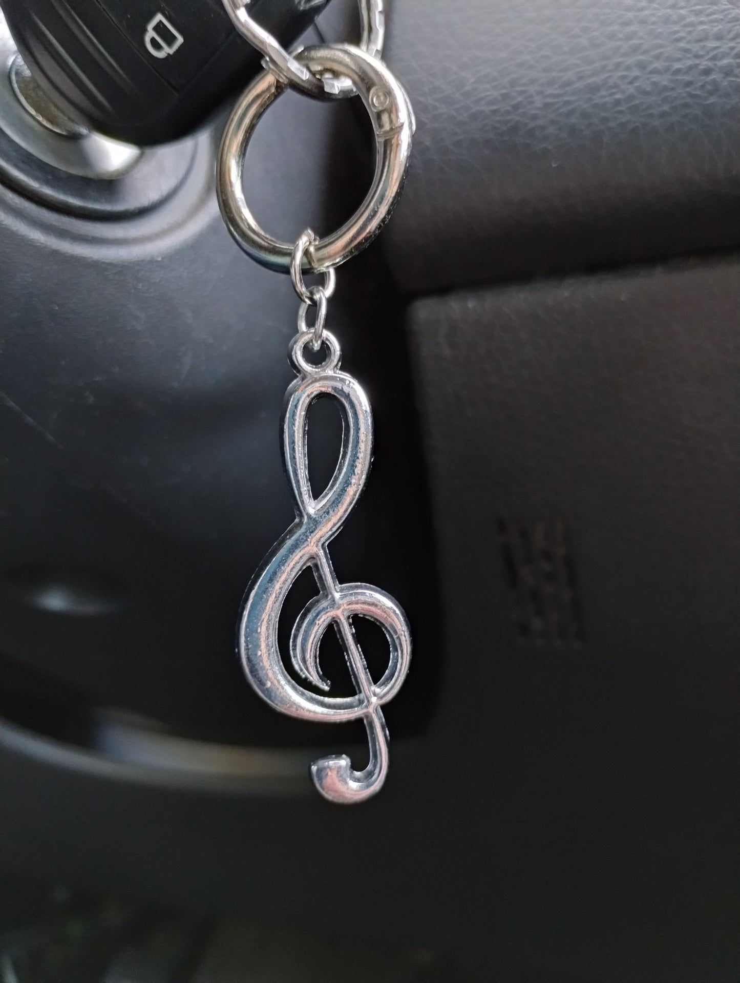 Treble Clef Sign Zipper Clip
