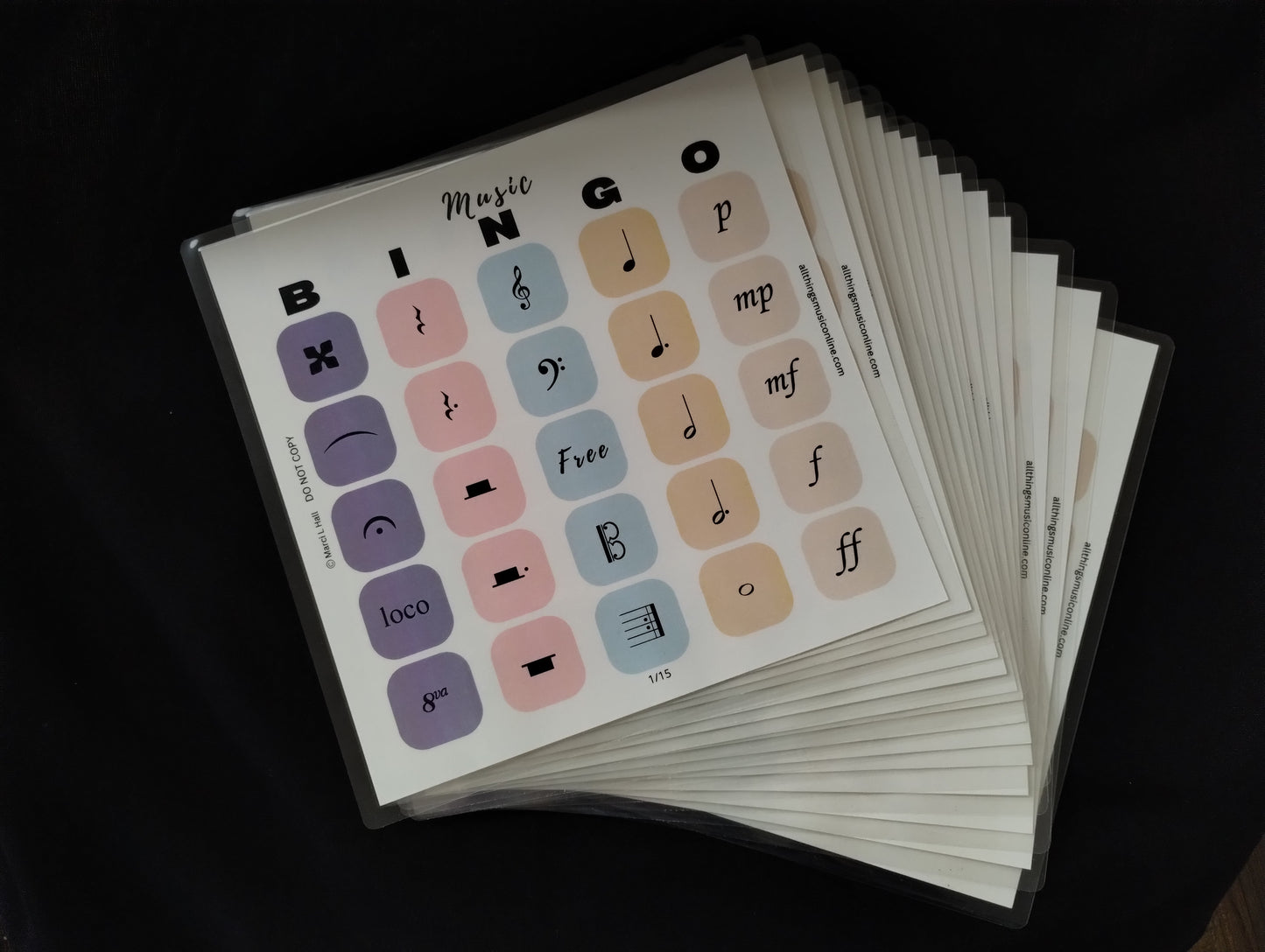 Music Theory BINGO DIGIAL DOWNLOAD